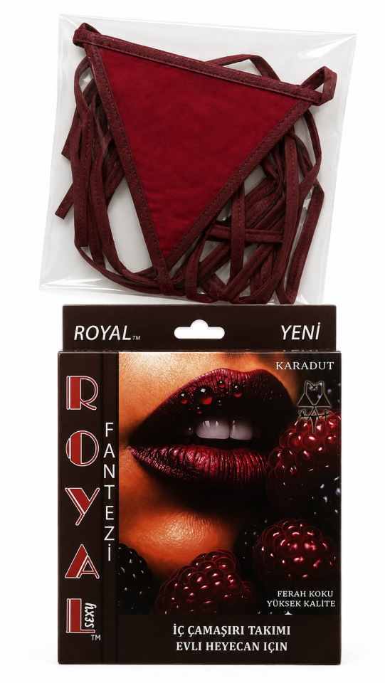 Royal Karadut Aromalı Yenilebilir İç Çamaşırı