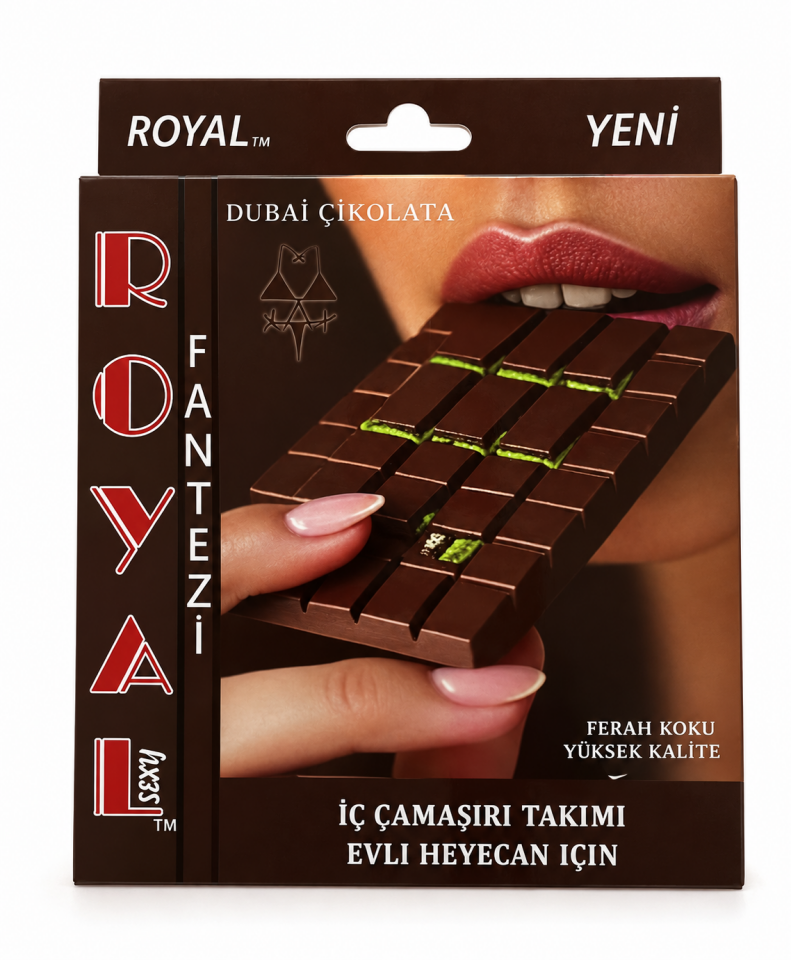 Royal Dubai Çikolata Aromalı Yenilebilir İç Çamaşırı