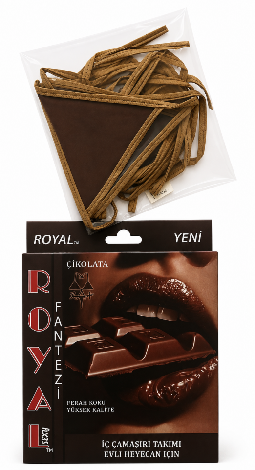 Royal Çikolata Aromalı Yenilebilir İç Çamaşırı