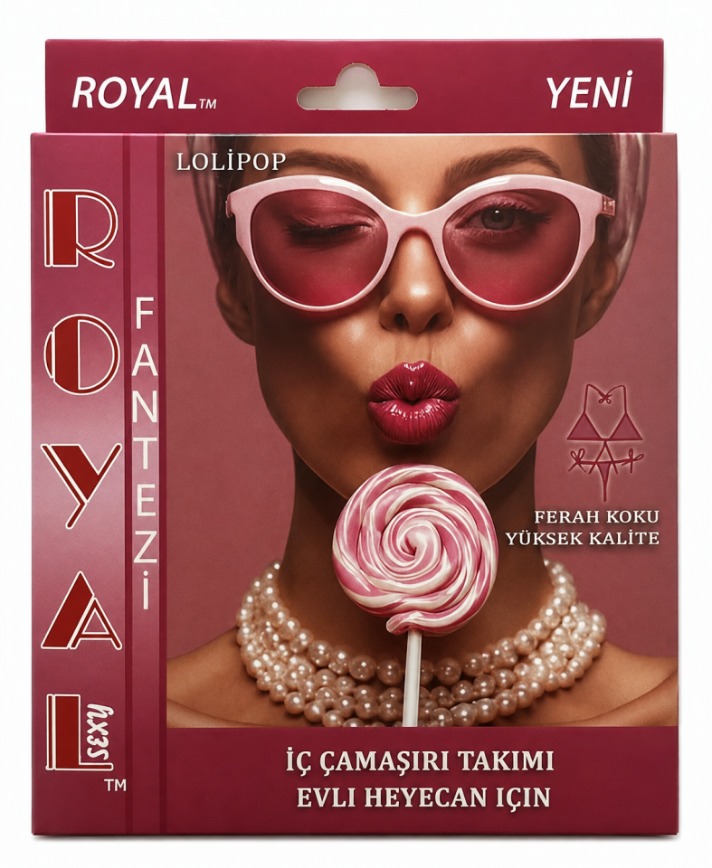 Royal Lolipop Aromalı Yenilebilir İç Çamaşırı