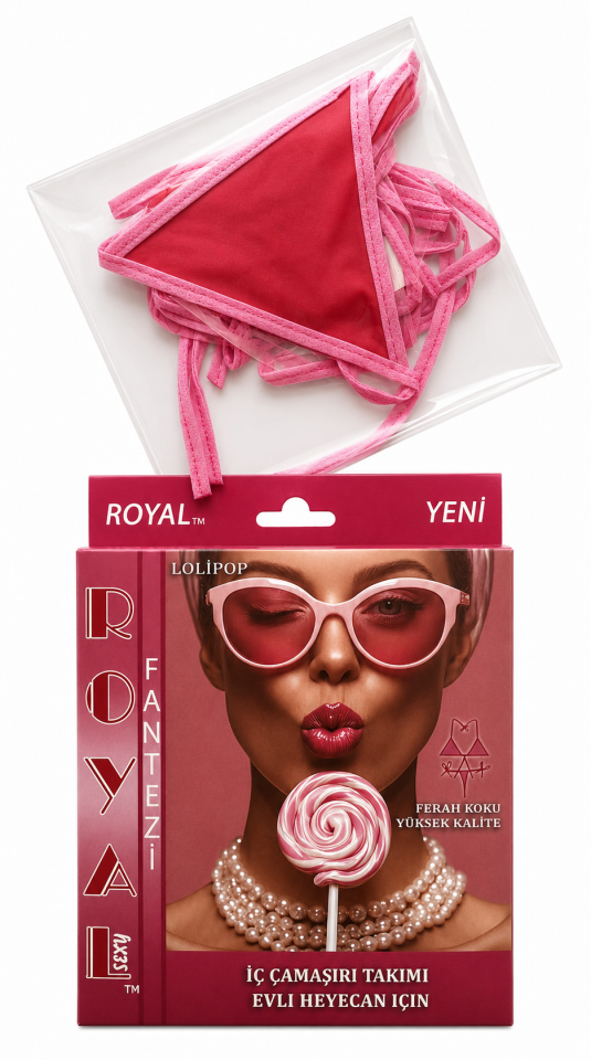 Royal Lolipop Aromalı Yenilebilir İç Çamaşırı